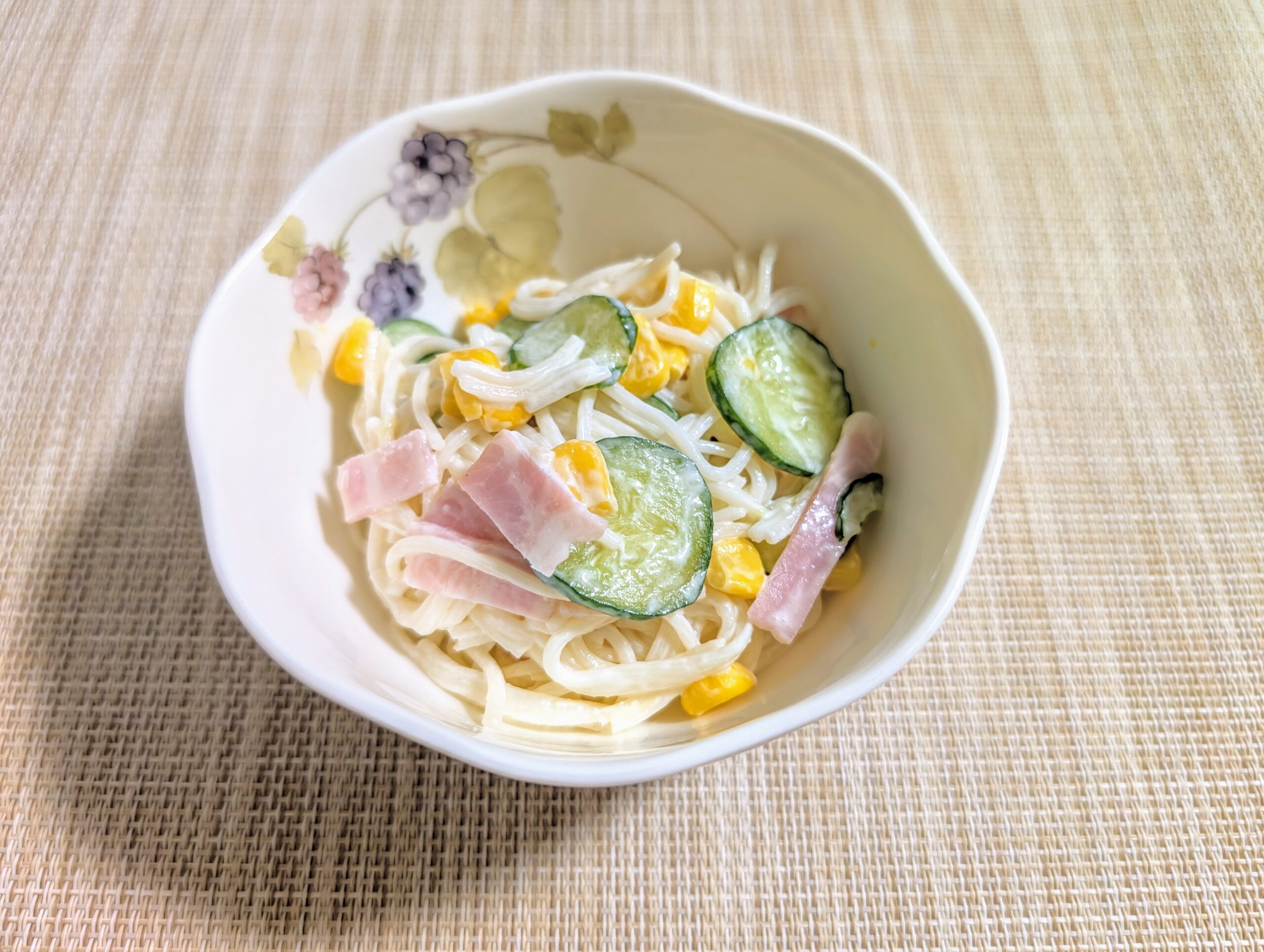 そうめんサラダ